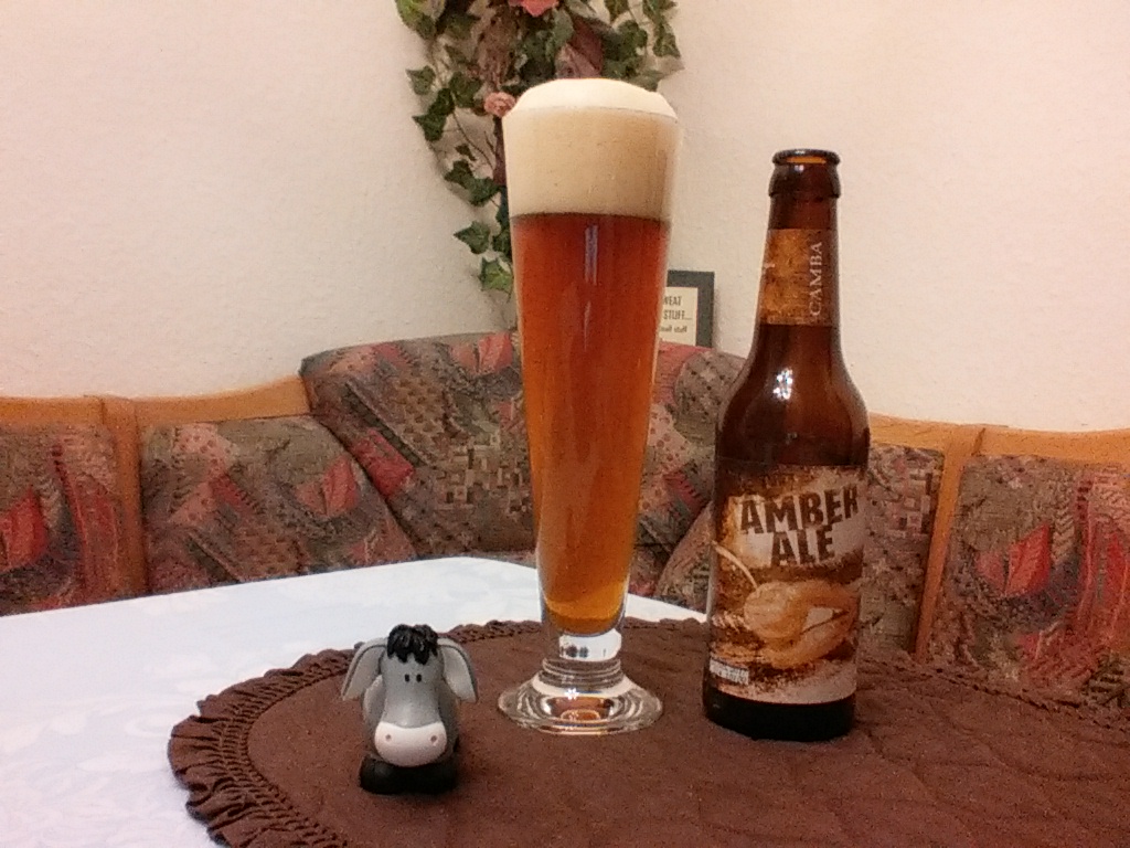 The Beer Tester. Test-11. Camba Amber Ale