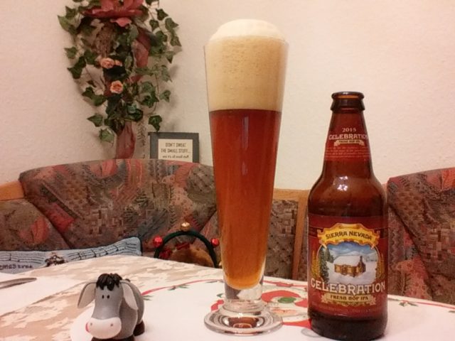 The Beer Tester. Test 5. Sierra Nevada Celebration Fresh Hop IPA